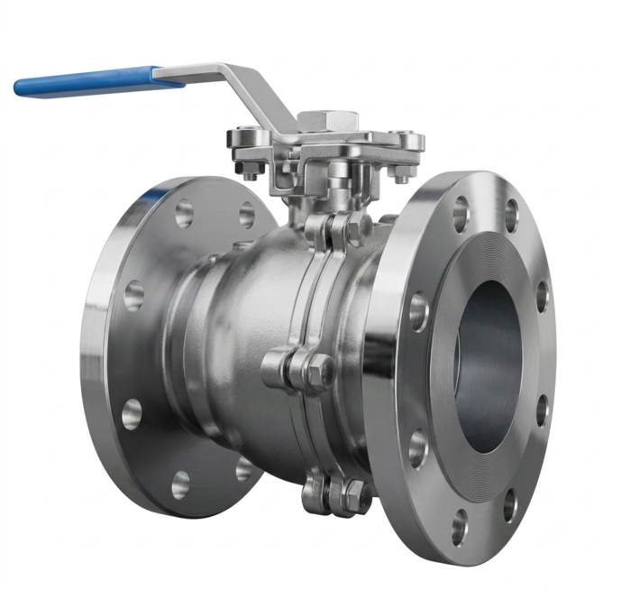Zasflo Industrial Ball Valve Manual and Electric Operation