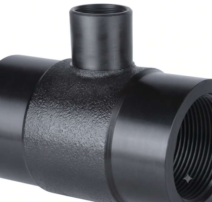 Janvi Plastic 125x90mm Spigot Moulded Reducing Tee - Image 2