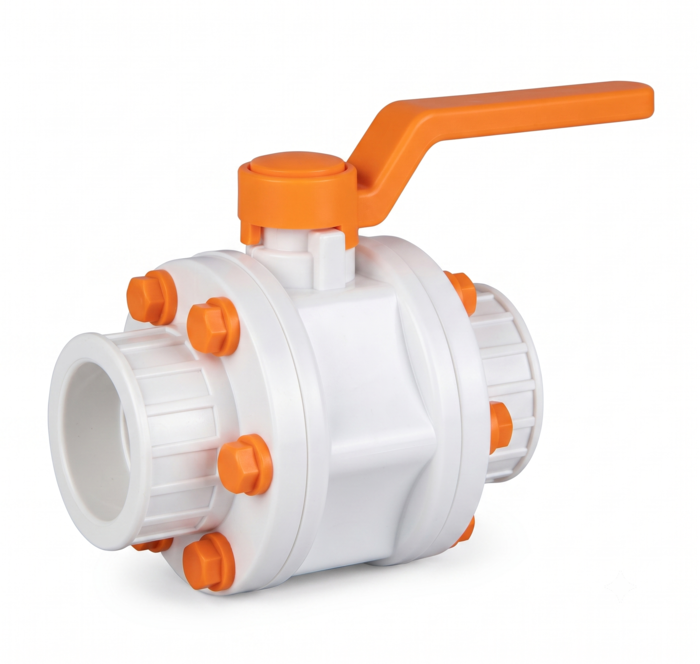 Janvi Polypropylene Threaded Ball Valve