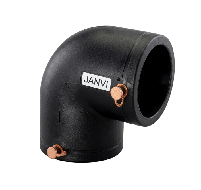 Janvi Plastic Industries 90 Degree Elbow Pipe Fitting