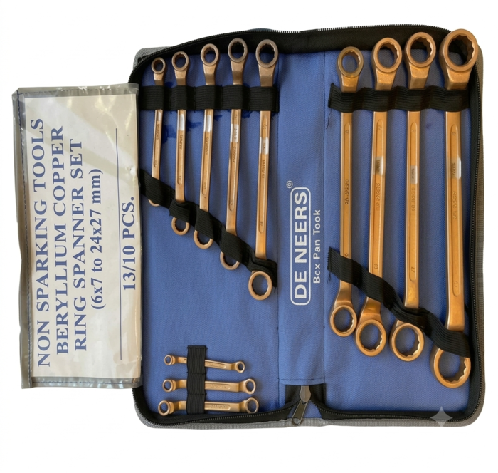 DE NEERS BE-CU Ring Spanner Set DN-15592