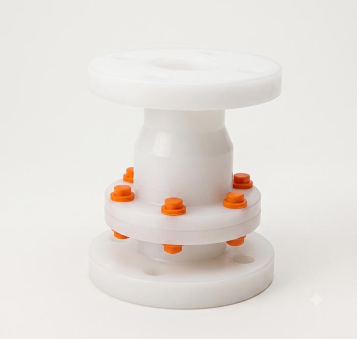 Janvi Plastic Industries Flanged End Foot Valve