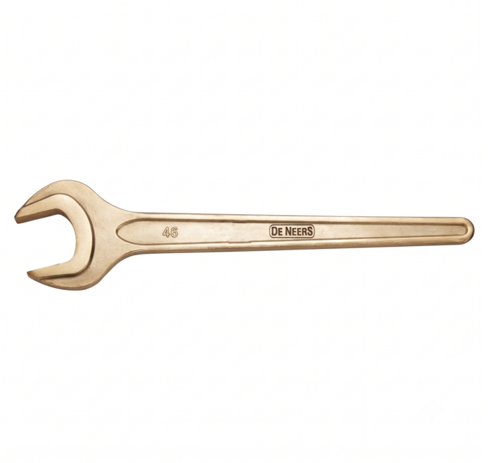 DE NEERS 46 mm Single Open End Spanner BE-CU