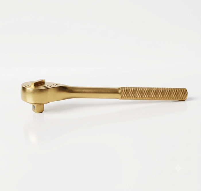 DE NEERS Non-Sparking Reversible Ratchet 3/4 Drive