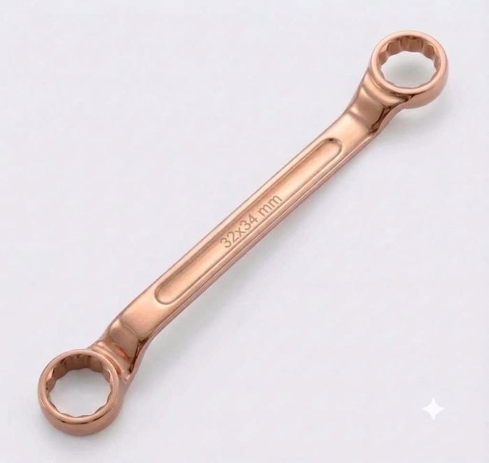 DE NEERS 32x34 mm Beryllium Copper Ring Spanner DN-15428