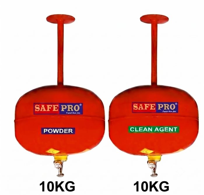SAFE PRO Automatic Ceiling Mounted Fire Extinguisher 10 KG