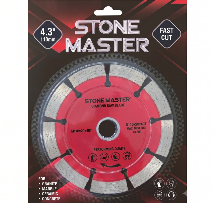 Stone Master Fast Cut Diamond Saw Blades
