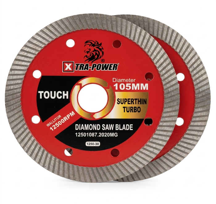 Xtra Power 105mm Superthin Turbo Diamond Blade