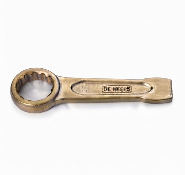 DE NEERS 27 mm Slogging Hammering Ring Spanner DN-16109