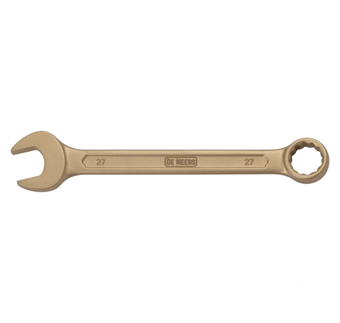 DE NEERS 27 mm Aluminium Bronze Combination Spanner