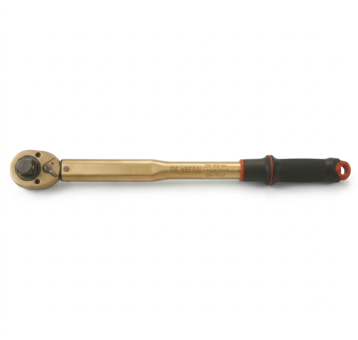 DE NEERS 1/2 Inch Drive Adjustable Torque Wrench 60-260 Nm - Image 2