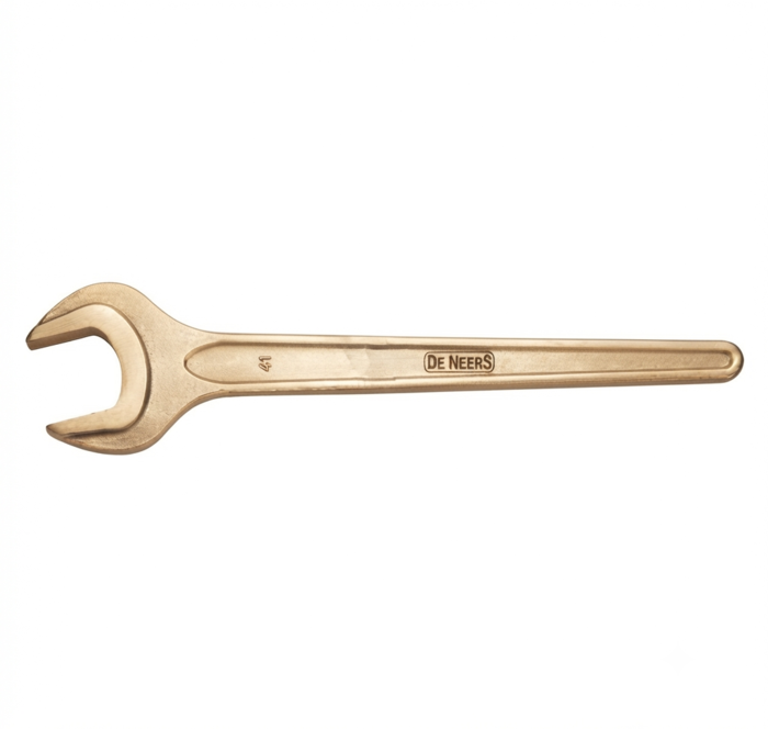 DE NEERS 70 mm Single Open End Spanner AL-BR