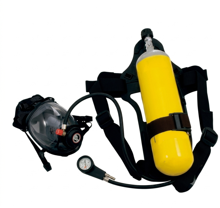 SAFE PRO SCBA Unit with Panoramic Facepiece