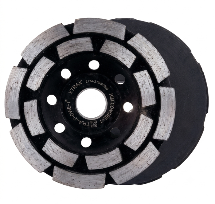 Xtra-Power Double Row Diamond Cup Wheel for Grinding