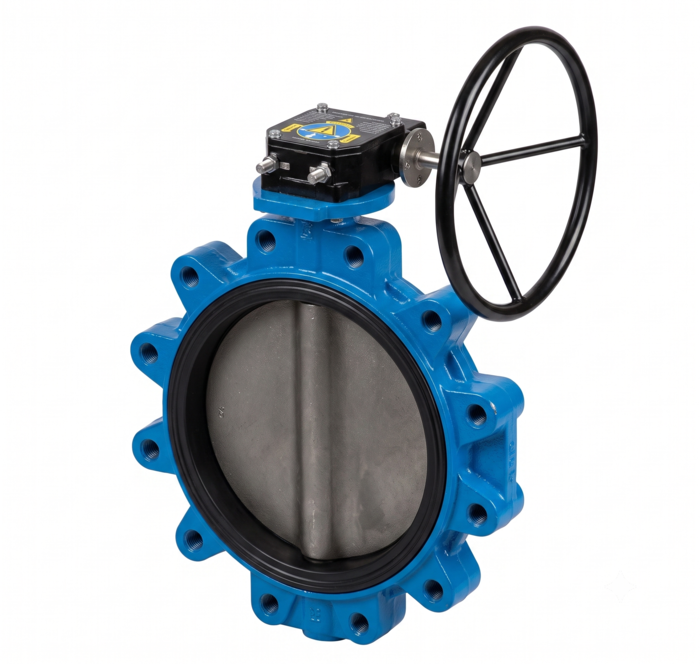 Zasflo Ebonite Lined Butterfly Valve 50NB-300NB