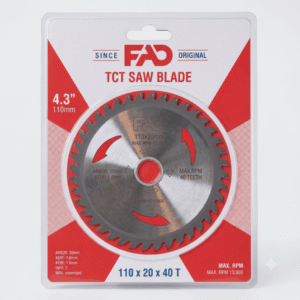 10 inch · 120 · Aluminium — FAD TCT Circular Saw Blades for Wood and Aluminium