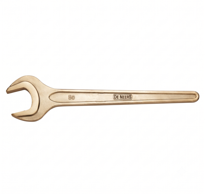 DE NEERS 50 mm Single Open End Spanner BE-CU
