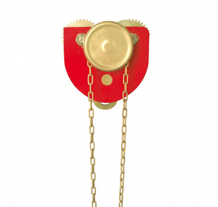 DE NEERS 16 Ton Pull Type Chain Hoist Trolley