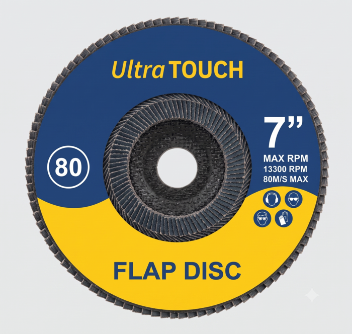 Ultra TOUCH 7-Inch Flap Disc Heavy-Duty Grinding Wheel