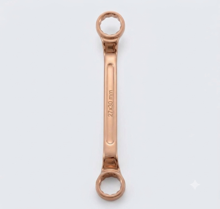 DE NEERS 27x30 mm Beryllium Copper Ring Spanner DN-15425