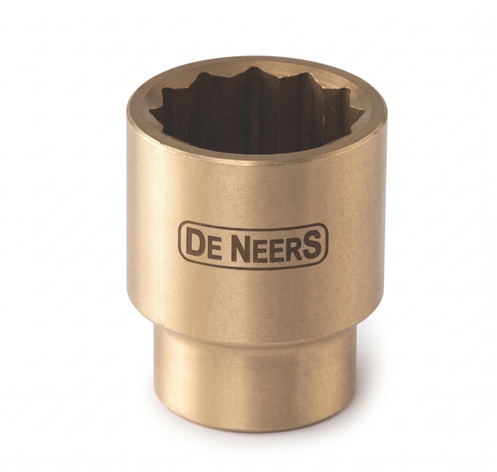 DE NEERS 23 mm 1/2 Square Drive Non-Sparking Socket
