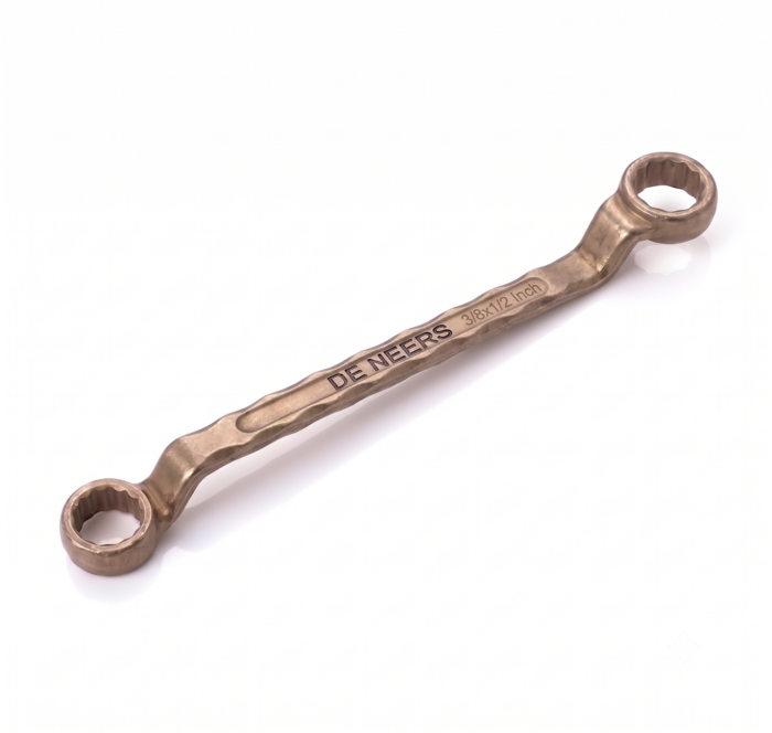 DE NEERS Ring Spanner WW 3/8x1/2 Inch DN-15506