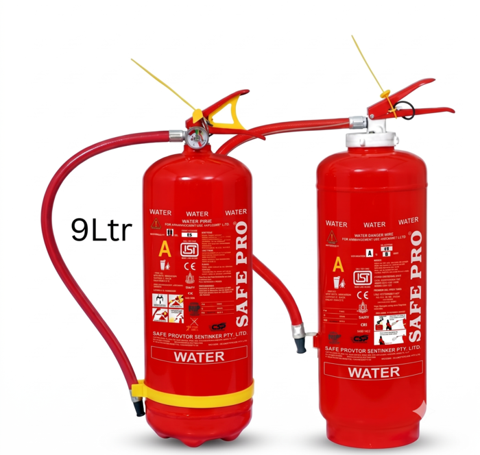 SAFE PRO 9 Ltr Water Type Fire Extinguisher