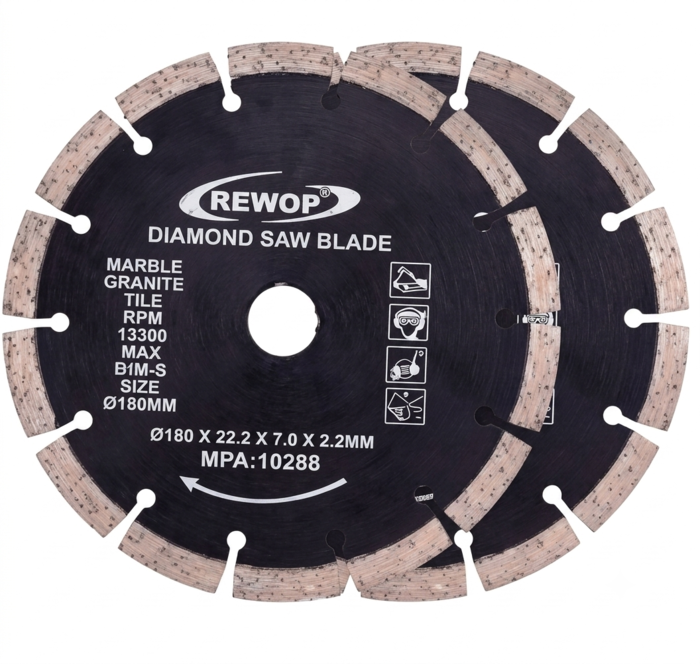 Xtra-Power Rewop Diamond Cutting Blades Rim and Segmented