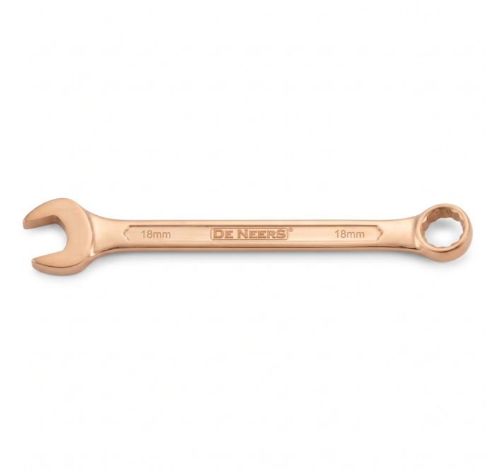 DE NEERS 18 mm Beryllium Copper Combination Spanner DN-15713