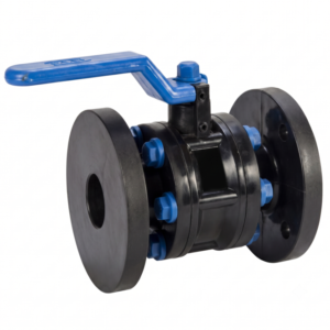 100 mm (4 in) — Janvi HDPE Flanged End Ball Valve Industrial Grade