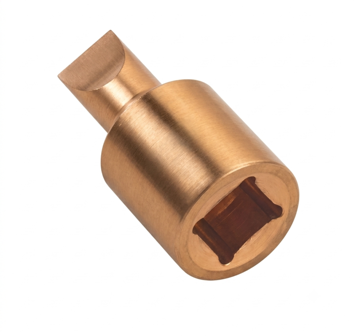 DE NEERS 1/2 Inch 52mm Al-Br Screw Driver Bit Socket