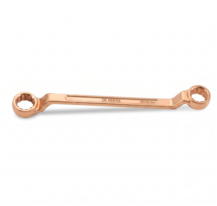 DE NEERS Beryllium Copper Ring Spanner 60x65 mm DN-15436 - Image 2