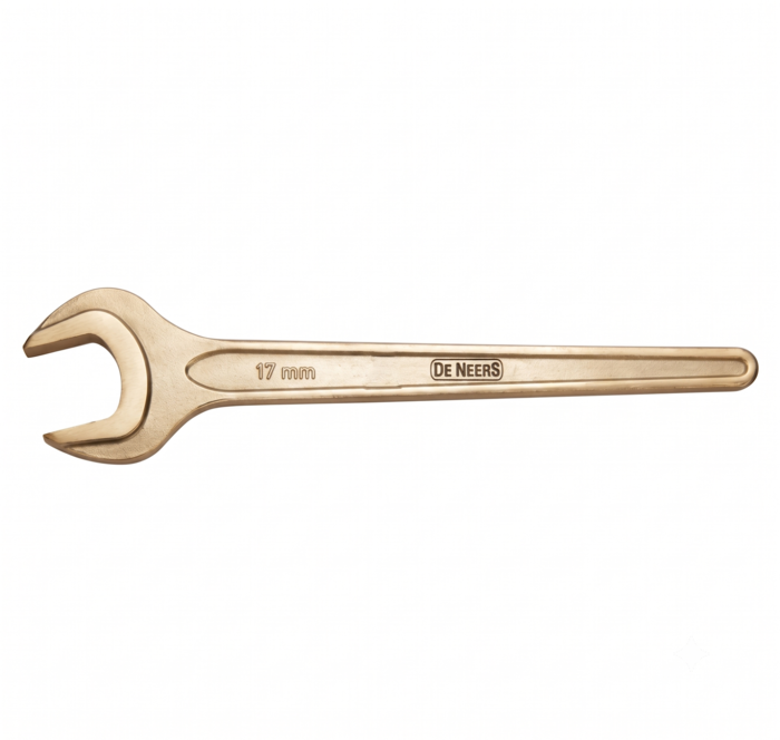 DE NEERS 17 mm Single Open End Spanner BE-CU
