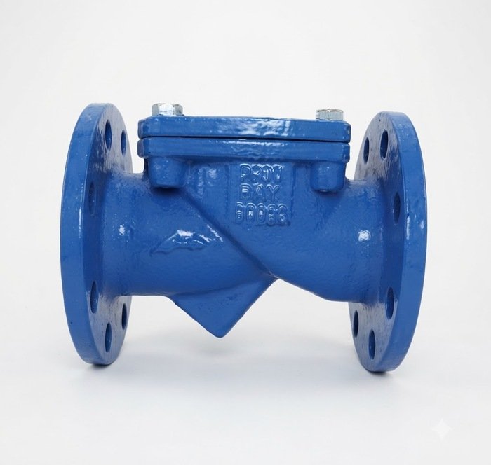 Zasflo Resilient Seat Swing Check Valve Ductile Iron PN-16