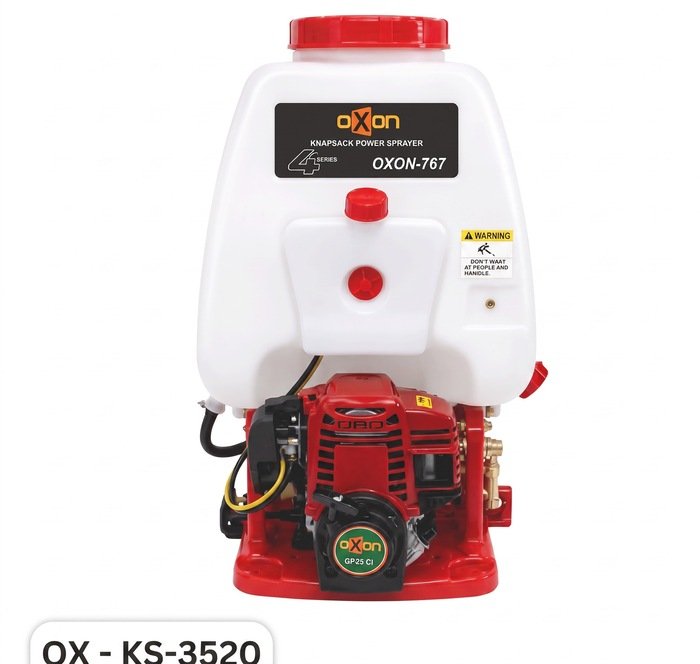 OXON 4-Stroke Knapsack Power Sprayer 25L GX35 Engine