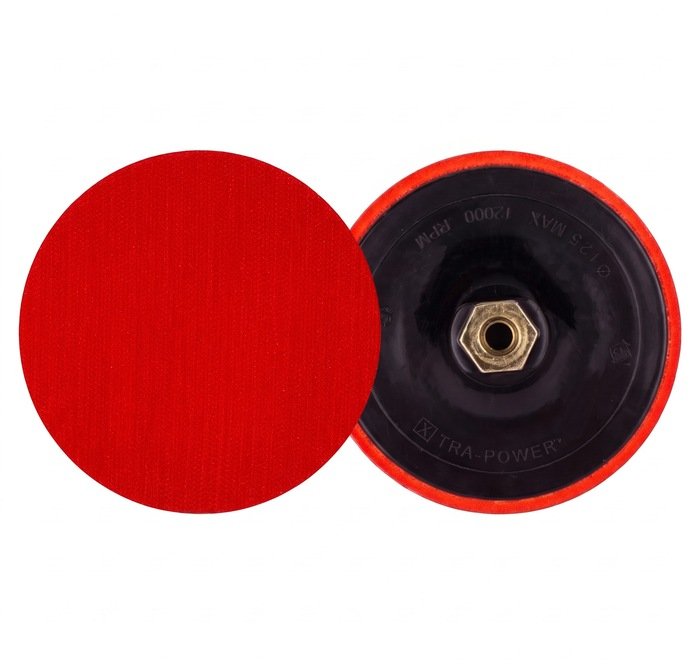 Xtra-Power 5 Inch Velcro Backing Pad for Angle Grinder