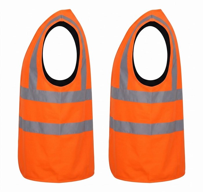 Payuh Ultra Reflective Safety Vest with Zipper and Pockets - Image 2