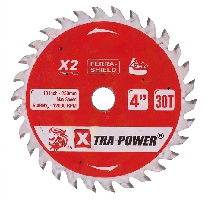 Xtra-Power X2 TCT Saw Blade for Wood - Professional Grade
