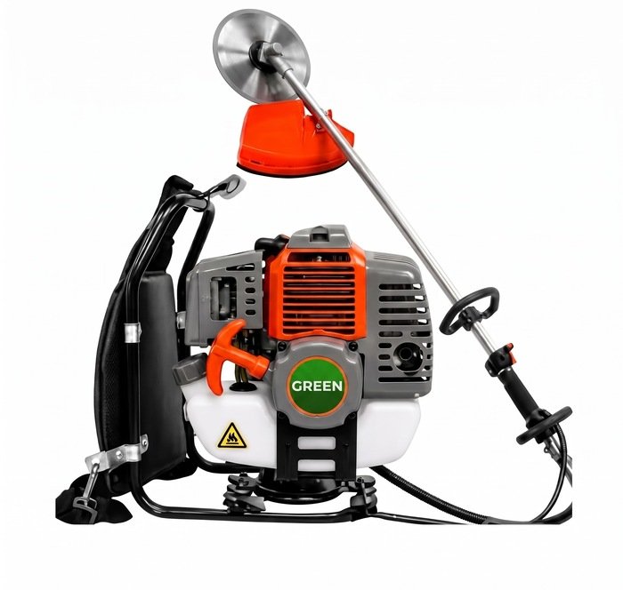 OXON 52cc Backpack Brush Cutter 2-Stroke Petrol Trimmer